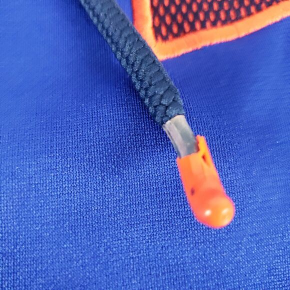 Under Armour UA Storm Hoodie Men SIZE L Blue Hooded Pullover Training Gym FLAWS - Picture 6 of 14